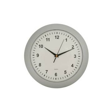 Orologio da parete Methodo Slim - diametro Ø 31,5 cm - silver V150102