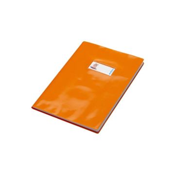 Copriquaderno con etichetta - Coprimaxi Beat A4 in PVC laccato spessore 180 m CoLibrì arancio - PF02020102