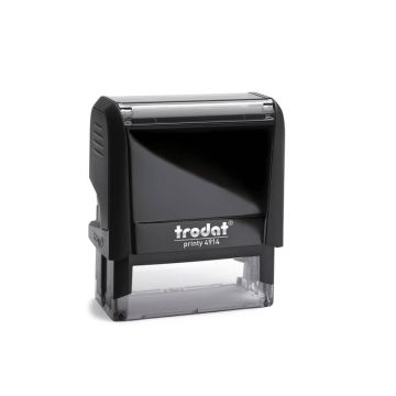 Timbro autoinchiostrante max 7 righe PRINTY 4914 - 64x26 mm Trodat eco nero 47586
