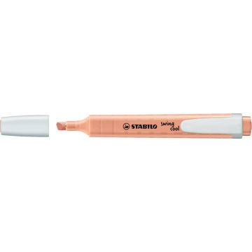 Evidenziatore Stabilo Swing® Cool Pastel 1-4 mm - rosa pesca 275/126-8