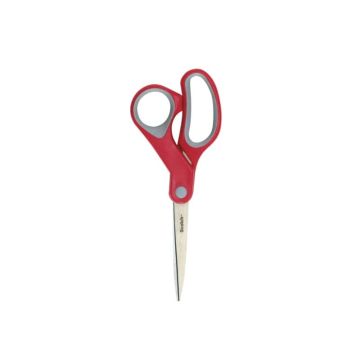 Forbici Scotch Comfort asimmetrica rosso/grigio 20 cm 1428