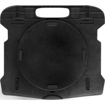 Supporto laptop con base rotante nero Q-Connect 25,5x1,8x28 cm KF14470