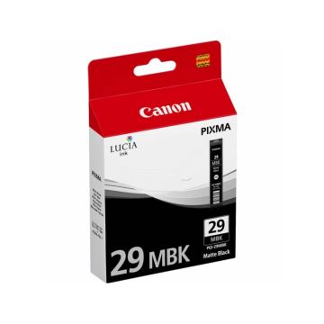 Serbatoio inchiostro ink pigmentato PGI-29 MBK Canon nero opaco 4868B001
