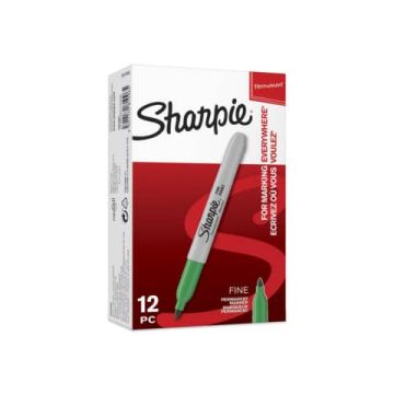MARCATORE SHARPIE VERDE PERMANENTE P.FINE