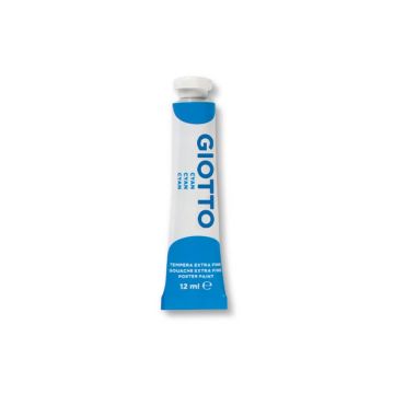 Tempera GIOTTO Extra 12 ml cyan 35201500