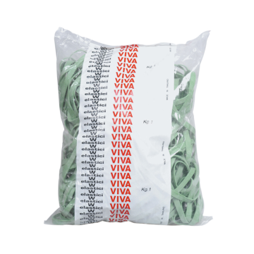 VIVA ELASTICO FETTUCCIA VERDE diam. 100 T5 SACCO DA 1KG