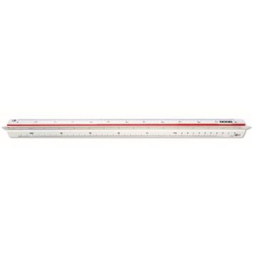 Scalimetro 30 cm uso arredamento 1:20 - 25 - 50 - 75 - 100 - 125 Arda - 110