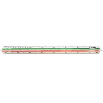 Scalimetro 30 cm uso catasto 1:500 - 1000 - 1250 - 1500 - 2000 - 2500 Arda - 111