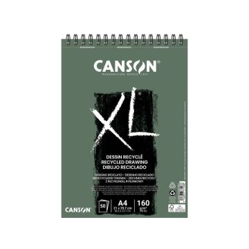 Blocco spiralato sul lato corto XL Canson Recycled 50 fg. 160 g/m² A4 C200777128