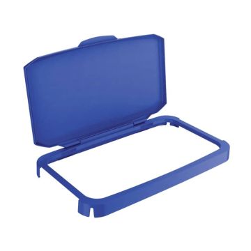 Coperchio per bidone portarifiuti DURABLE DURABIN 60 l azzurro 1800500040