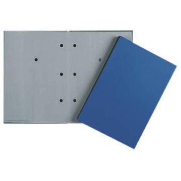 Libro firme Q-Connect 20 pagine 24x35 cm blu KF31012