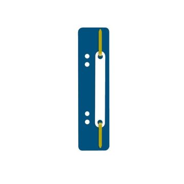 Pressini fermafogli Q-Connect 34x150 mm blu conf. da 25 - 2012500410