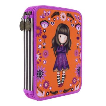 SANTORO GORJUSS - Astuccio pieno, 2 Zip Cobwebs - cm 23.5x18.5x4