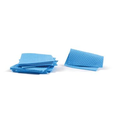 Pannospugna Aquos Perfetto Factory 18x20 cm azzurro conf. 10 pz - 0231A