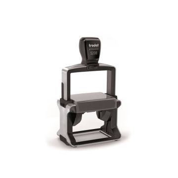 Timbro autoinchiostrante personalizzabile Trodat PROFESSIONAL 5208 misura 68x47 mm nero - (max 12 righe)
