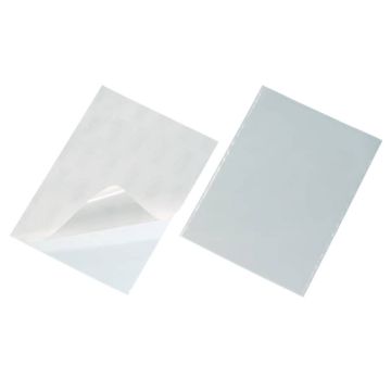 Buste adesive DURABLE POCKETFIX A4 polipropilene trasparente conf. 50 pezzi - 829619