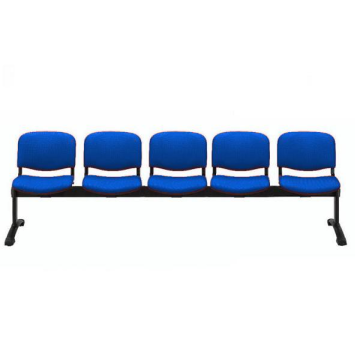 Panca 5 posti attesa Unisit Dado D5P5P - PPL blu D5P5P/BL