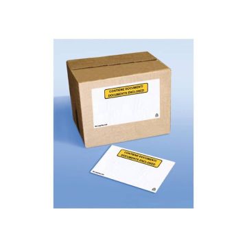 Buste autoadesive portadocumenti WePack f.to 24x18 cm trasparente conf. da 1000 buste - A-441/S