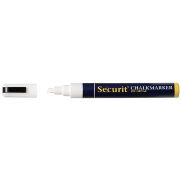 Pennarello a gesso liquido Securit a punta media 2-6 mm bianco SMA510-WT