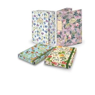 Cartella a 3 lembi Pigna Nature Flowers A4 dorso 1,2 cm 02303643L