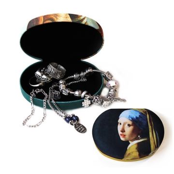 MINI PORTA GIOIE  KAOS , PERLA VERMEER. 10x6x3cm