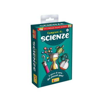 Gioco in scatola materie scolastiche I'm a Genius Scienze - 92451
