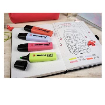 Evidenziatori Stabilo Boss Original Pastel 8 colori assortiti 70/8-3