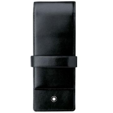 MONT BLANC ASTUCCIO 2 MEISTERSTUCK PELLE NERO