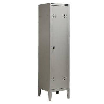 TECNICAL 2 ARMADIO SPOGLIATOIO METALLO a 1POSTO C/DIVIS. 43x47cm H180cm GRIGIO