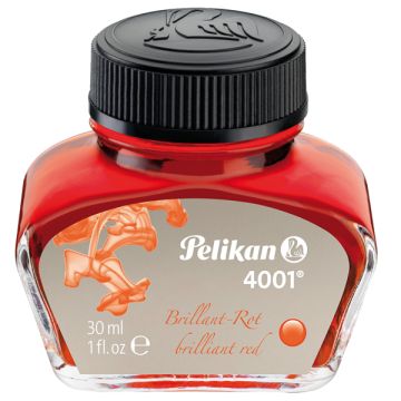 Flacone inchiostro Pelikan 4001-78 30 ml rosso 301036