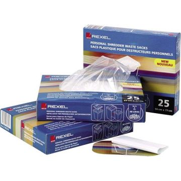 Sacchetti di plastica per distruggidocumenti Rexel AS 175 L conf. da 100 - 40095
