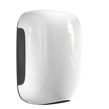 MEDIALINTERNATIONAL Asciugamani automatico Mini Zefiro - 23,8x15,6x9,9 cm - 900 W - ABS - bianco lucido - Medial International