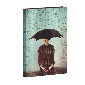 Taccuino mini, copertina morbida 95x140mm, 208pag. righe. Paesaggi di parole