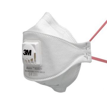 3M Scatola 10 MASCHERINE AURA 9332+ FFP3 con valvola