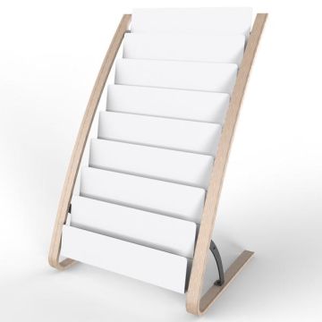 Portariviste da terra - 58x50x93 cm - 8x2 tasche - Alba