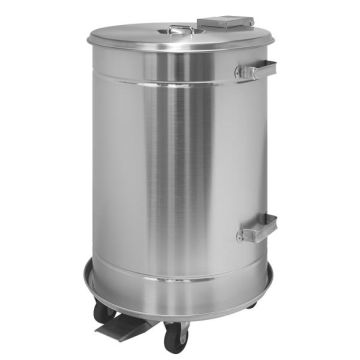 MEDIALINTERNATIONAL Contenitore a pedale Stagno - 70 L - Medial International