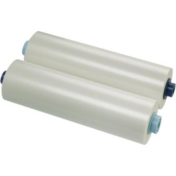 Gbc 2 Bobine Film X Plastificazione 305Mmx75Mt 75Mic. Lucido