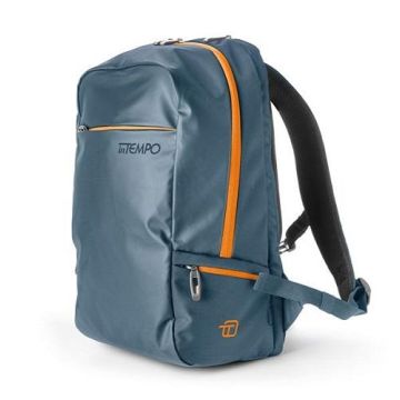 IN TEMPO Zaino backpack Blackout - 28 x 46 x 22 cm - blu/arancio - InTempo