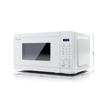 SHARP MICRO GRILL 20L ELETTRICO CRYSTAL