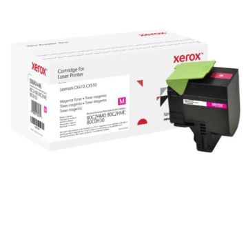 Toner Everyday Xerox Magenta  compatibile con Lexmark 80C2HM0/80C2HME/80C0H30, alta capacita'
