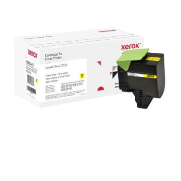 Toner Everyday Xerox Yellow  compatibile con Lexmark 80C2HY0/80C2HYE/80C0H40, alta capacita'