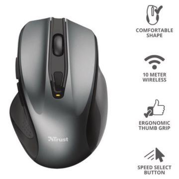 Mouse wireless NITO Trust nero  24115