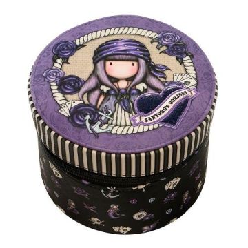 Gorjuss – Custodia rotonda per accessori . Sea nixie