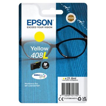 Epson Cartuccia DURABrite Ultra, 405 Giallo