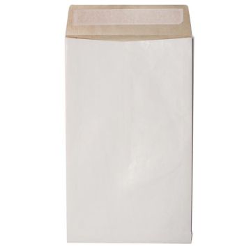 Sacchetto Secursac - antistrappo - B5 - 19 x 26 x 4 cm - 130 gr - bianco - Blasetti - conf. 100 pezzi