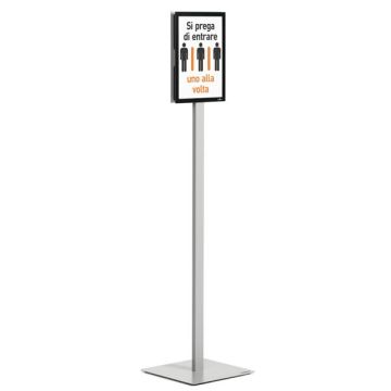 Espositore Info Stand Basic - da pavimento - A4 - Durable
