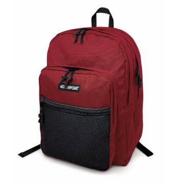 LEBEZ ZAINO NORTHPOINT MAXI BORDEAUX.  42x32x25,5cm- 38 litri