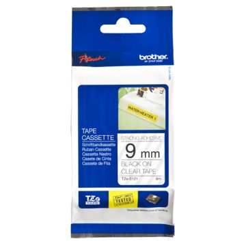 BROTHER NASTRO 18MM NERO/TRASPA ADES RESIS