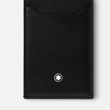 MONT BLANC PORTA CARTE IN PELLE M 3 SCOMPARTI