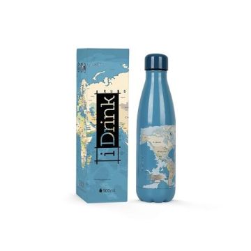 Borraccia termica BLUE MAP.  I TOTAL
